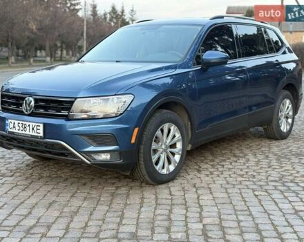 Синий Фольксваген Тигуан, объемом двигателя 1.98 л и пробегом 98 тыс. км за 17500 $, фото 1 на Automoto.ua
