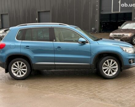 Синий Фольксваген Тигуан, объемом двигателя 2 л и пробегом 76 тыс. км за 18590 $, фото 5 на Automoto.ua