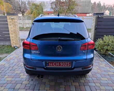 Синій Фольксваген Тігуан, об'ємом двигуна 2 л та пробігом 162 тис. км за 13300 $, фото 3 на Automoto.ua