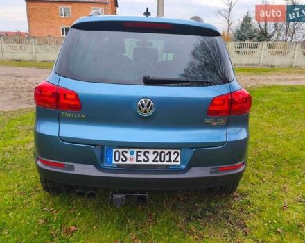Синий Фольксваген Тигуан, объемом двигателя 1.98 л и пробегом 165 тыс. км за 13400 $, фото 7 на Automoto.ua