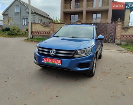 Синий Фольксваген Тигуан, объемом двигателя 2 л и пробегом 219 тыс. км за 12100 $, фото 5 на Automoto.ua