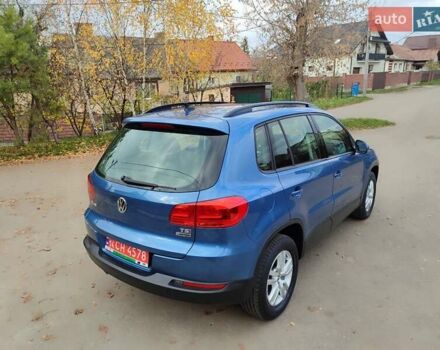 Синий Фольксваген Тигуан, объемом двигателя 2 л и пробегом 219 тыс. км за 12100 $, фото 13 на Automoto.ua