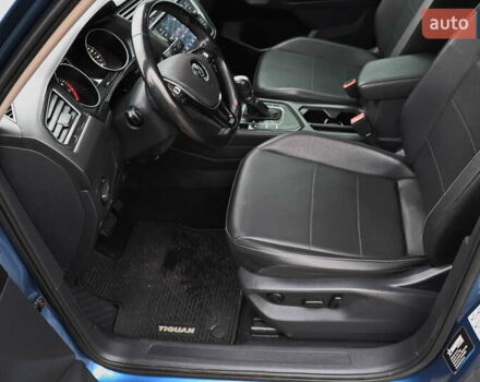 Синий Фольксваген Тигуан, объемом двигателя 2 л и пробегом 149 тыс. км за 18555 $, фото 23 на Automoto.ua