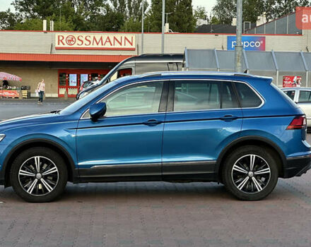 Синий Фольксваген Тигуан, объемом двигателя 1.98 л и пробегом 72 тыс. км за 25300 $, фото 7 на Automoto.ua