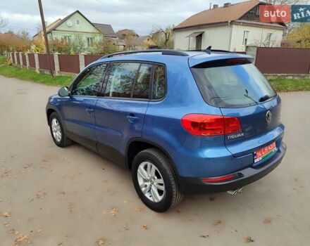 Синий Фольксваген Тигуан, объемом двигателя 2 л и пробегом 219 тыс. км за 12100 $, фото 12 на Automoto.ua