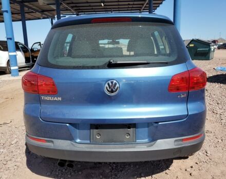 Синий Фольксваген Тигуан, объемом двигателя 2 л и пробегом 103 тыс. км за 9500 $, фото 4 на Automoto.ua