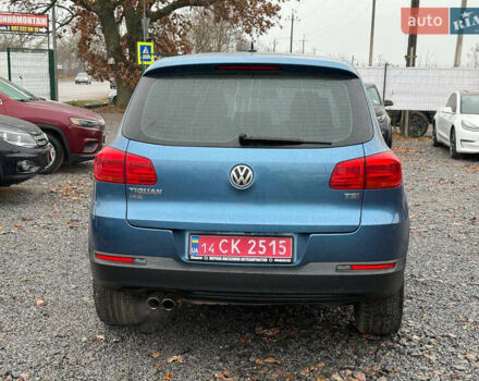 Синій Фольксваген Тігуан, об'ємом двигуна 2 л та пробігом 134 тис. км за 12300 $, фото 5 на Automoto.ua