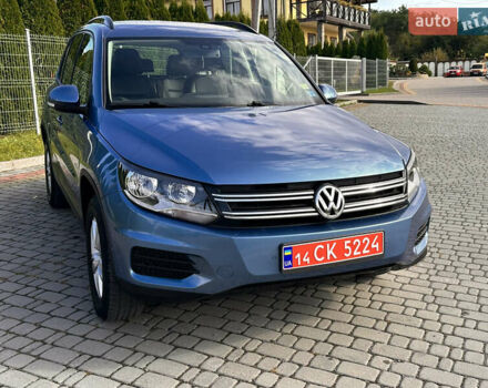 Синій Фольксваген Тігуан, об'ємом двигуна 1.98 л та пробігом 56 тис. км за 14999 $, фото 1 на Automoto.ua