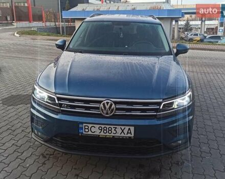 Синий Фольксваген Тигуан, объемом двигателя 1.98 л и пробегом 165 тыс. км за 19000 $, фото 16 на Automoto.ua
