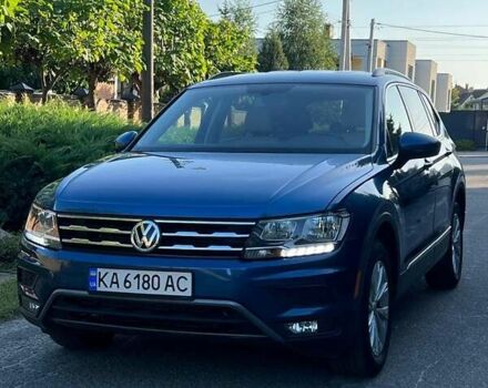 Синій Фольксваген Тігуан, об'ємом двигуна 1.98 л та пробігом 58 тис. км за 19800 $, фото 2 на Automoto.ua