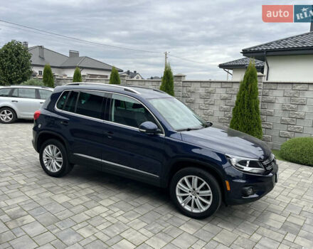 Синий Фольксваген Тигуан, объемом двигателя 1.98 л и пробегом 83 тыс. км за 14300 $, фото 1 на Automoto.ua