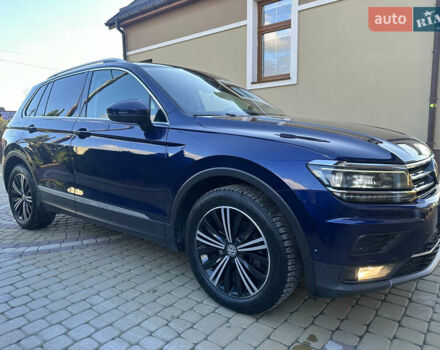 Синий Фольксваген Тигуан, объемом двигателя 1.98 л и пробегом 276 тыс. км за 23900 $, фото 4 на Automoto.ua