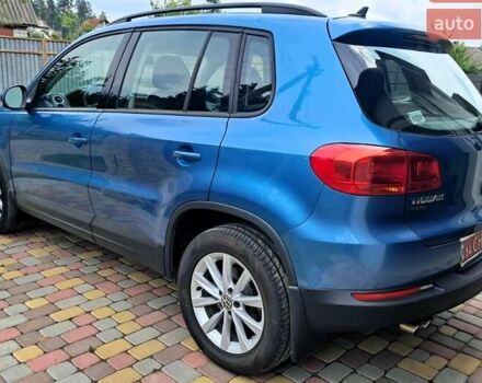 Синій Фольксваген Тігуан, об'ємом двигуна 1.98 л та пробігом 109 тис. км за 13300 $, фото 2 на Automoto.ua
