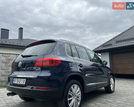 Синий Фольксваген Тигуан, объемом двигателя 1.98 л и пробегом 83 тыс. км за 14300 $, фото 7 на Automoto.ua