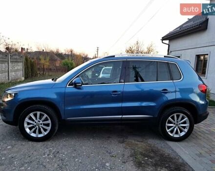 Синій Фольксваген Тігуан, об'ємом двигуна 1.98 л та пробігом 162 тис. км за 13300 $, фото 1 на Automoto.ua