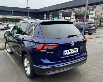Синий Фольксваген Тигуан, объемом двигателя 2 л и пробегом 101 тыс. км за 25500 $, фото 2 на Automoto.ua
