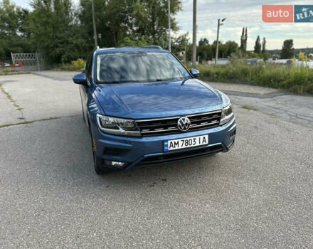 Синій Фольксваген Тігуан, об'ємом двигуна 1.98 л та пробігом 115 тис. км за 18800 $, фото 6 на Automoto.ua