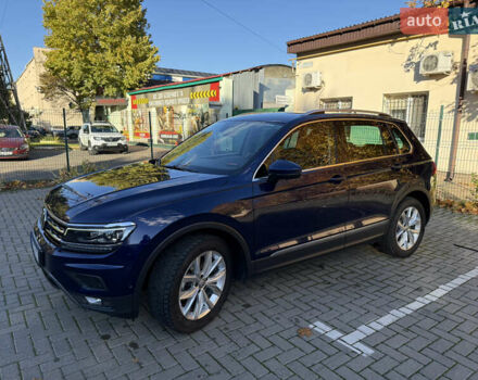 Синий Фольксваген Тигуан, объемом двигателя 2 л и пробегом 74 тыс. км за 30000 $, фото 6 на Automoto.ua