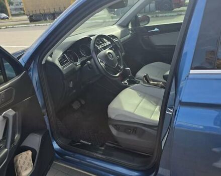 Синий Фольксваген Тигуан, объемом двигателя 1.98 л и пробегом 106 тыс. км за 18500 $, фото 1 на Automoto.ua