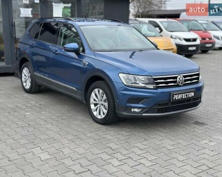 Синий Фольксваген Тигуан, объемом двигателя 2 л и пробегом 152 тыс. км за 16500 $, фото 1 на Automoto.ua