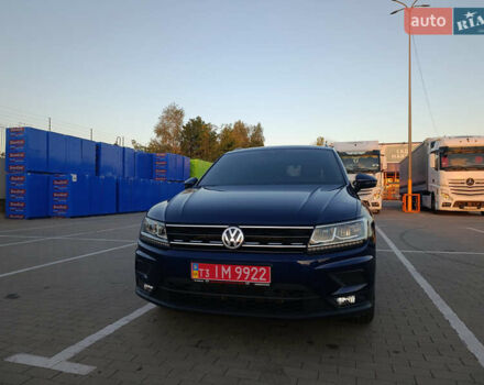 Синий Фольксваген Тигуан, объемом двигателя 1.98 л и пробегом 93 тыс. км за 27000 $, фото 14 на Automoto.ua