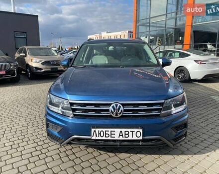 Синій Фольксваген Тігуан, об'ємом двигуна 2 л та пробігом 142 тис. км за 15300 $, фото 1 на Automoto.ua