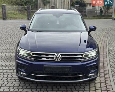 Синий Фольксваген Тигуан, объемом двигателя 2 л и пробегом 81 тыс. км за 27800 $, фото 4 на Automoto.ua