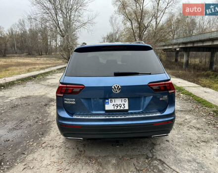 Синій Фольксваген Тігуан, об'ємом двигуна 1.98 л та пробігом 207 тис. км за 16000 $, фото 9 на Automoto.ua