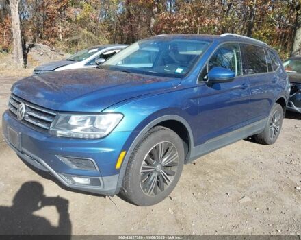 Синий Фольксваген Тигуан, объемом двигателя 2 л и пробегом 137 тыс. км за 12200 $, фото 1 на Automoto.ua