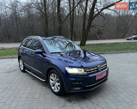 Синій Фольксваген Тігуан, об'ємом двигуна 2 л та пробігом 88 тис. км за 25300 $, фото 3 на Automoto.ua