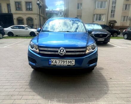 Синій Фольксваген Тігуан, об'ємом двигуна 2 л та пробігом 151 тис. км за 13200 $, фото 1 на Automoto.ua