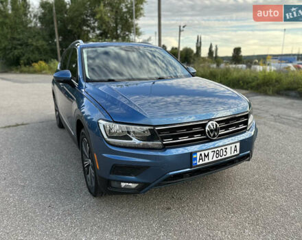 Синій Фольксваген Тігуан, об'ємом двигуна 1.98 л та пробігом 115 тис. км за 18800 $, фото 32 на Automoto.ua