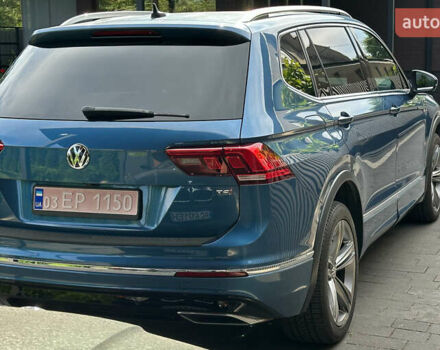 Синий Фольксваген Тигуан, объемом двигателя 1.98 л и пробегом 203 тыс. км за 17600 $, фото 5 на Automoto.ua