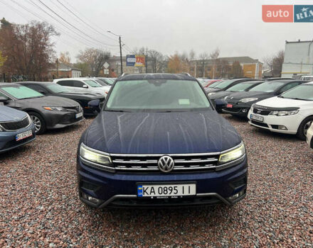 Синий Фольксваген Тигуан, объемом двигателя 1.98 л и пробегом 234 тыс. км за 26500 $, фото 2 на Automoto.ua