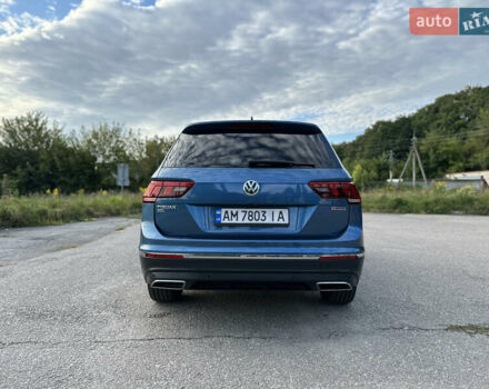 Синій Фольксваген Тігуан, об'ємом двигуна 1.98 л та пробігом 115 тис. км за 18800 $, фото 9 на Automoto.ua
