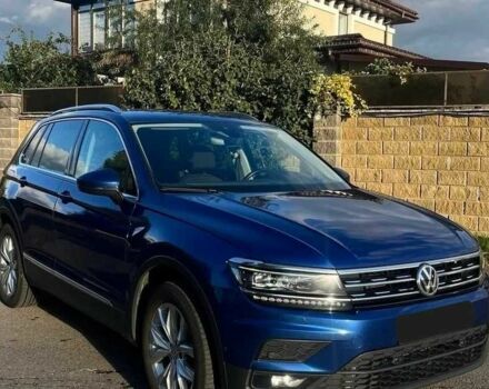 Синій Фольксваген Тігуан, об'ємом двигуна 2 л та пробігом 138 тис. км за 13500 $, фото 2 на Automoto.ua