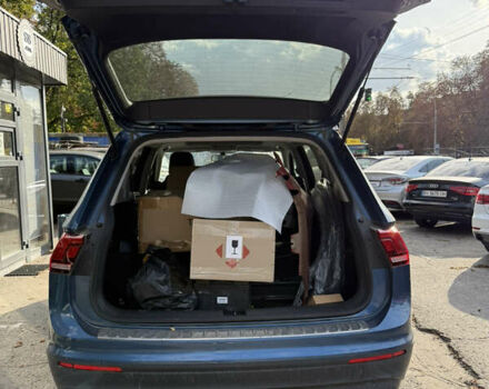 Синий Фольксваген Тигуан, объемом двигателя 2 л и пробегом 128 тыс. км за 18500 $, фото 5 на Automoto.ua