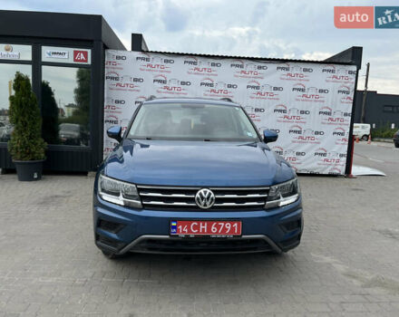 Синій Фольксваген Тігуан, об'ємом двигуна 2 л та пробігом 120 тис. км за 18500 $, фото 1 на Automoto.ua