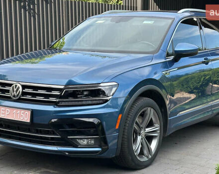 Синий Фольксваген Тигуан, объемом двигателя 1.98 л и пробегом 203 тыс. км за 17600 $, фото 1 на Automoto.ua