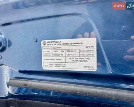 Синій Фольксваген Тігуан, об'ємом двигуна 2 л та пробігом 108 тис. км за 21700 $, фото 62 на Automoto.ua