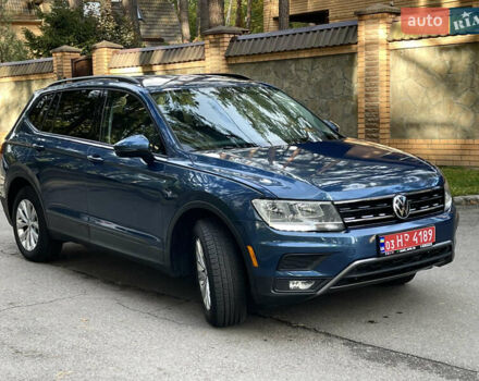 Синий Фольксваген Тигуан, объемом двигателя 1.98 л и пробегом 184 тыс. км за 15800 $, фото 2 на Automoto.ua