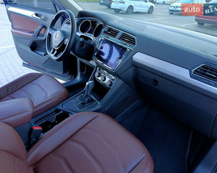 Синий Фольксваген Тигуан, объемом двигателя 1.98 л и пробегом 93 тыс. км за 27000 $, фото 30 на Automoto.ua