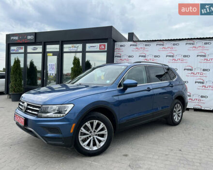 Синій Фольксваген Тігуан, об'ємом двигуна 2 л та пробігом 120 тис. км за 18500 $, фото 4 на Automoto.ua