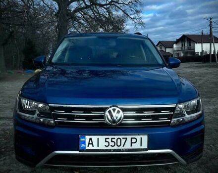 Синій Фольксваген Тігуан, об'ємом двигуна 1.98 л та пробігом 76 тис. км за 19500 $, фото 2 на Automoto.ua