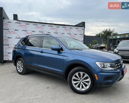 Синій Фольксваген Тігуан, об'ємом двигуна 2 л та пробігом 120 тис. км за 18500 $, фото 3 на Automoto.ua