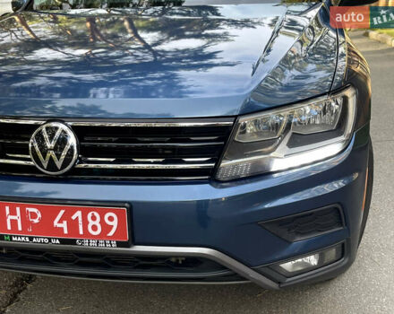 Синий Фольксваген Тигуан, объемом двигателя 1.98 л и пробегом 184 тыс. км за 15800 $, фото 10 на Automoto.ua