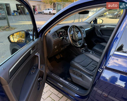 Синий Фольксваген Тигуан, объемом двигателя 2 л и пробегом 74 тыс. км за 30000 $, фото 11 на Automoto.ua