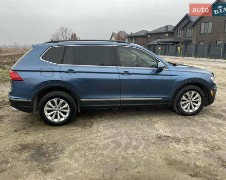 Синий Фольксваген Тигуан, объемом двигателя 1.98 л и пробегом 195 тыс. км за 14900 $, фото 7 на Automoto.ua