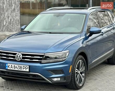 Синій Фольксваген Тігуан, об'ємом двигуна 2 л та пробігом 108 тис. км за 21700 $, фото 4 на Automoto.ua