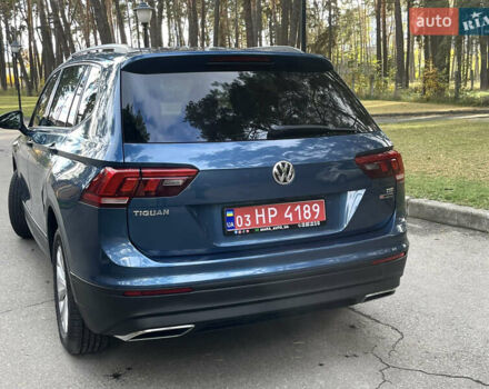 Синий Фольксваген Тигуан, объемом двигателя 1.98 л и пробегом 184 тыс. км за 15800 $, фото 6 на Automoto.ua